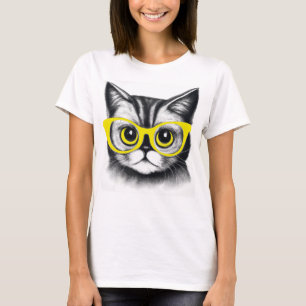 T-shirt design pour chat mignon   animaux mignons 