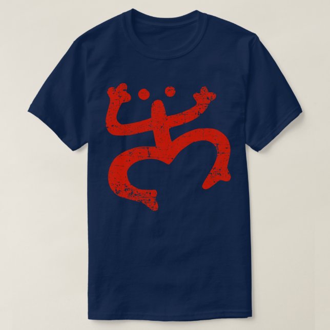 T-shirt Design rouge Coqui Porto Rico (Design devant)