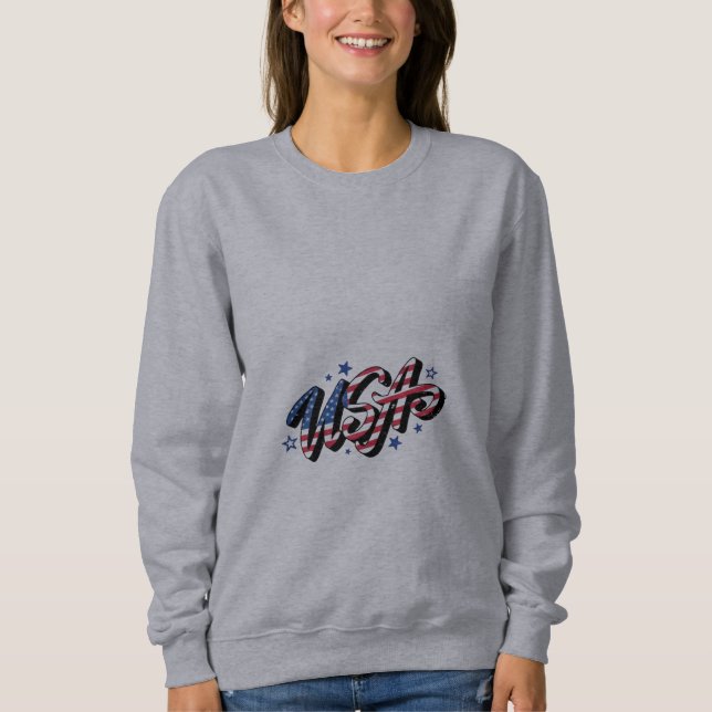T - Shirt-Design Sweatshirt (Vorderseite)