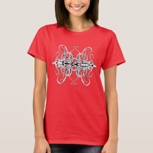 T-shirt Design tribal de Black and White Empire