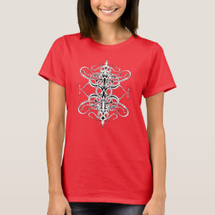 T-shirt Design tribal de Black and White Empire