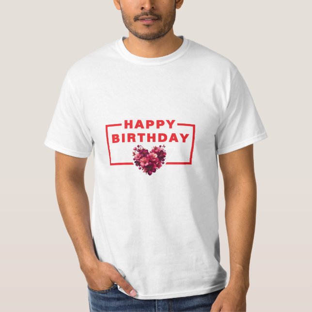 T-shirt Design unique JEUX ANNIVERSAIRE (Devant)