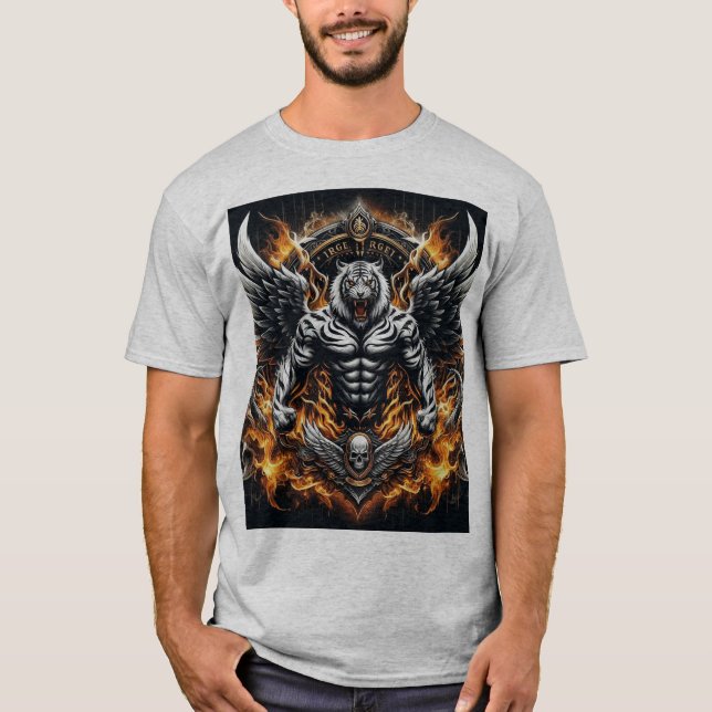 T-shirt Design unique t-shirtExpress Yourself Le Canvas (Devant)