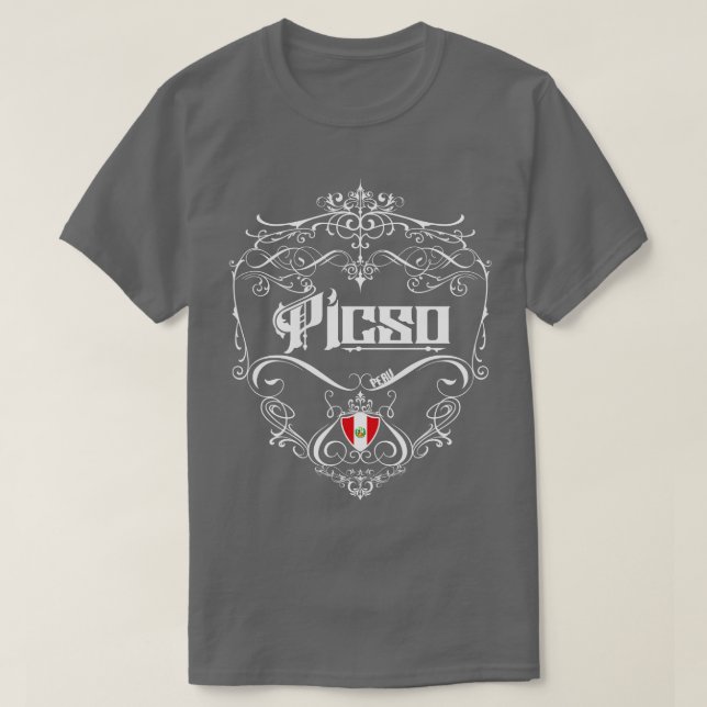 T-shirt Design Vintage Picso (Design devant)