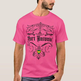 T-shirt Design Vintage Port Antonio