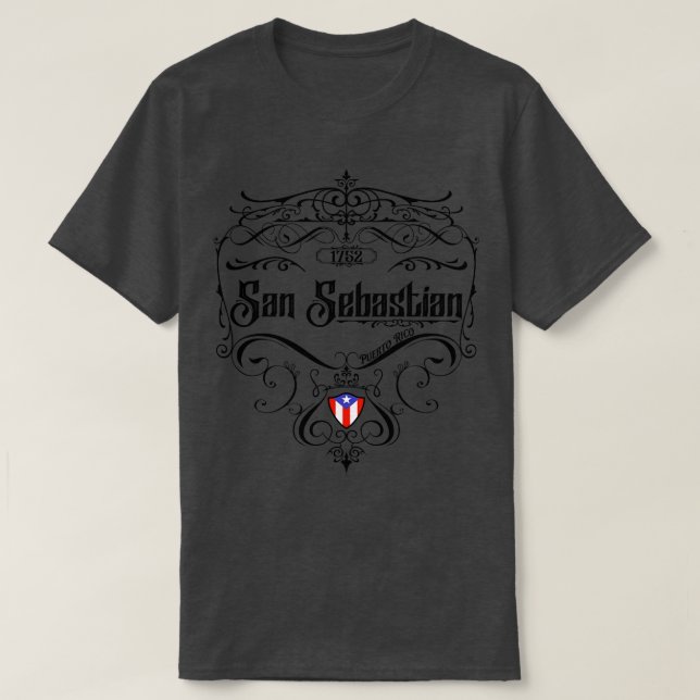 T-shirt Design Vintage San Sebastian (Design devant)