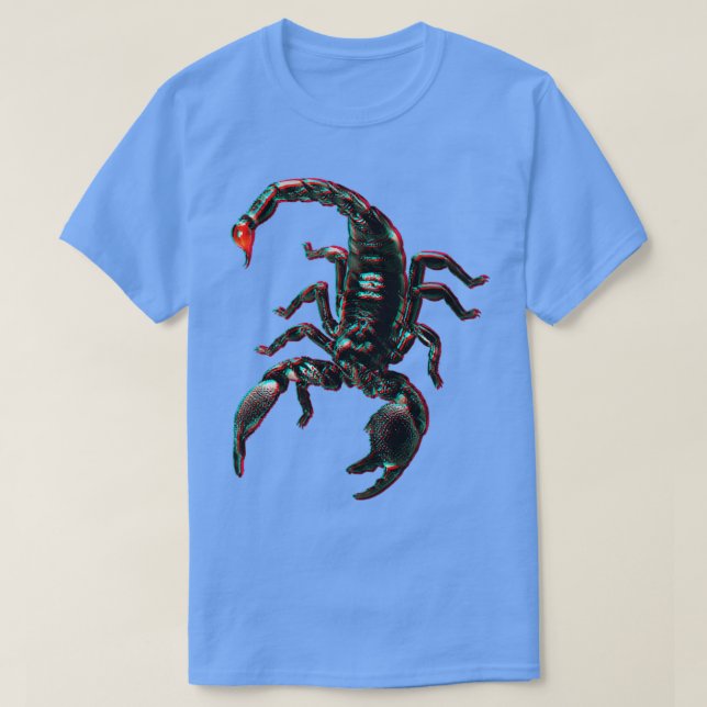 T-shirt Desing 3D Scorpio 01 (Design devant)