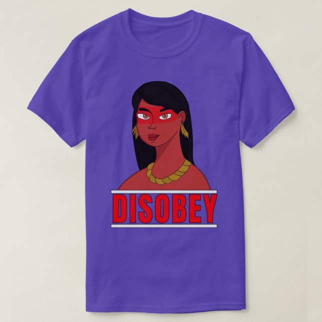 T-shirt Désobéir (Design devant)