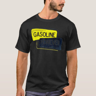 T-shirt Désodorisant Gasoline Forever pour voiture ou cami