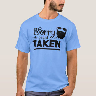 T-shirt Désolé Cette Barbe Est Prise 34