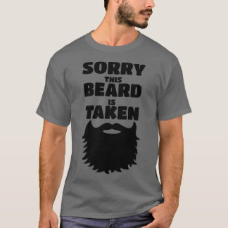 T-shirt Désolé Cette Barbe Est Prise 39