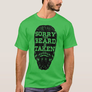 T-shirt Désolé cette barbe est prise Chemise4