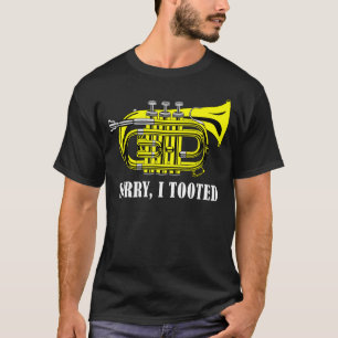 T-shirt Désolé d'avoir pris Jazz Trumpet Player