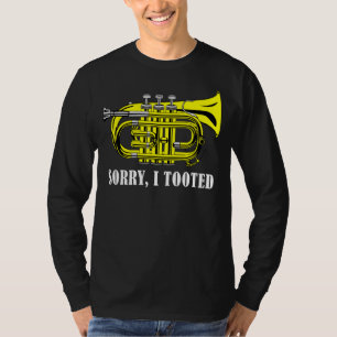 T-shirt Désolé d'avoir pris Jazz Trumpet Player