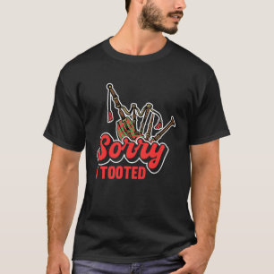 T-shirt Désolé d'avoir pris Scotsman Bagpiper 1