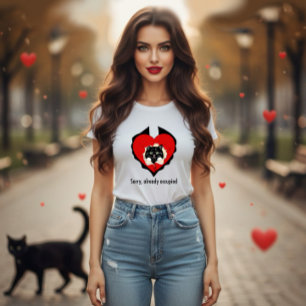 T-shirt Désolé, déjà occupé