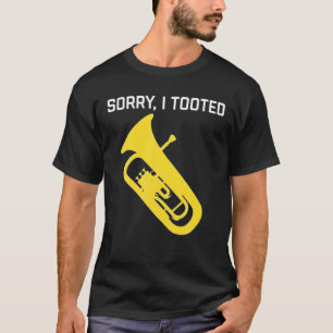 T-shirt Désolé J'Ai Pris Baritone Funny Euphonium Player