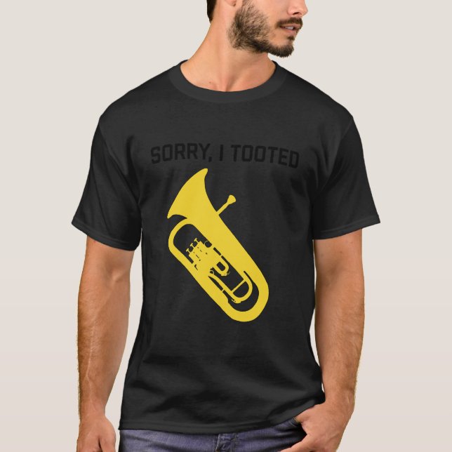 T-shirt Désolé J'Ai Pris Funny Baritone Funny Euphonium (Devant)