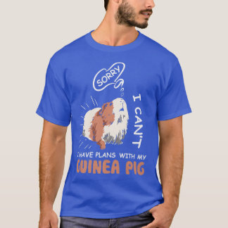 T-shirt Désolé, je ne peux pas avoir de plans avec mon amo