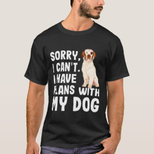 T-shirt Désolé Je Ne Peux Pas Avoir Des Plans Avec Mon Spa