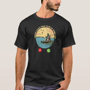 T-shirt Désolé je ne peux pas parler je suis sur mon autre