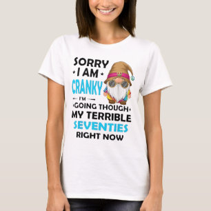 T-shirt Désolé, je suis accro Je traverse ma terrible mer