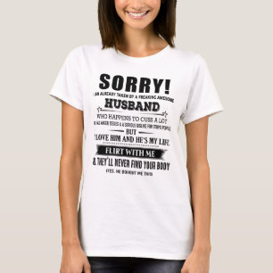 T-shirt Désolé, Je Suis Déjà Pris Par Un Fantastique Gâtea