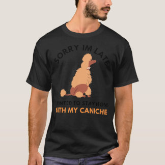 T-shirt Désolé Je Suis En Retard Je Suis Recherché De Rest