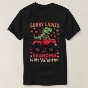 T-shirt Désolé Mesdames Grand-Mère Est Ma Saint-Valentin