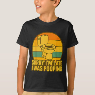 T-shirt Désolé pour le retard j'étais sur l'ONG, humour dr