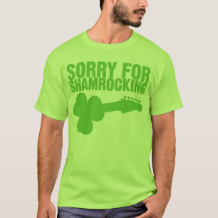 T-shirt Désolé pour Shamrocking