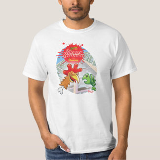 T-shirt désordonné de secondes