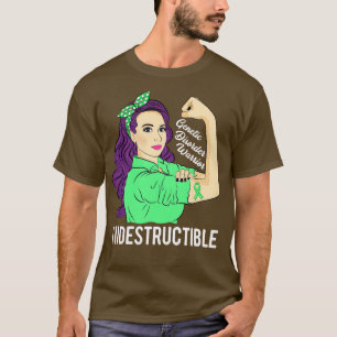 T-shirt Désordre génétique Guerrier Conscience indestructi