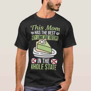 T-shirt Dessert De Pie De Lime Et Pie De Chaux Clés Florid