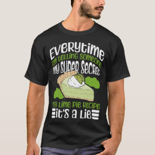 T-shirt Dessert De Pie De Lime Et Tarte De Citron De Citro