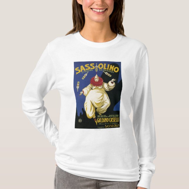 T-shirt Dessert de Sassolino Liquore DA promotionnel (Devant)