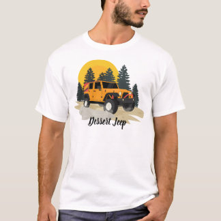T-shirt Dessert Jeep