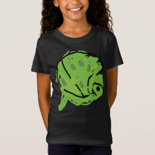 T-Shirt Dessin Abstrait de la jungle Anaconda verte