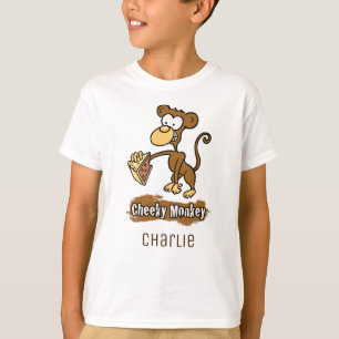 T-shirt Dessin amusant Cheeky Monkey Design