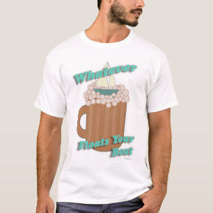 T-shirt Dessin amusant de char à bière racine Design Sloga