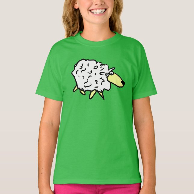 T-shirt Dessin amusant Sheep (Devant)