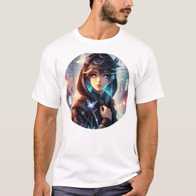T-shirt Dessin animé amusant (Devant)