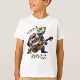 T-shirt Dessin Animé Caricatural Tortue Animalière