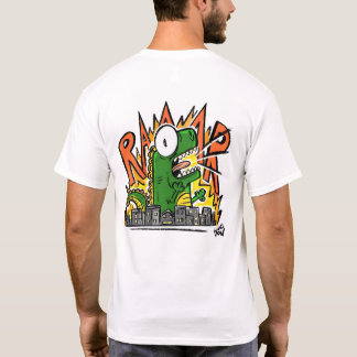 T-shirt Dessin animé de dinosaure rugissant