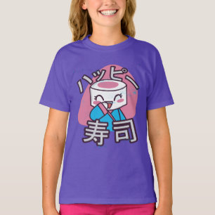 T-shirt Dessin animé de maître de sushi drôle