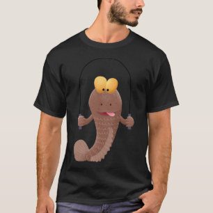 T-shirt Dessin animé drôle de poisson sauteur mudskipper