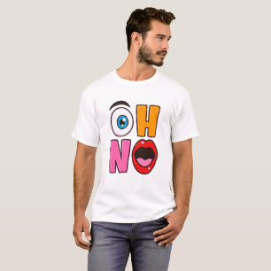 T-shirt Dessin animé drôle “Oh Non”