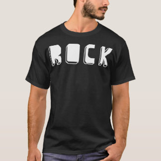 T-shirt dessin animé rock bold