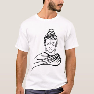 T-shirt Dessin Bouddhisme Buddharupa Bouddhéité Esquisse