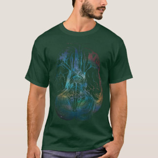 T-shirt Dessin Cerveau Ancien Type B
